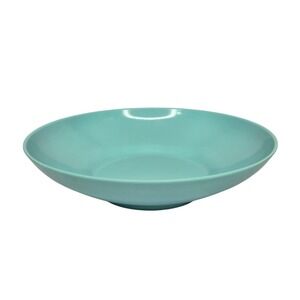 Melamine Melmac Turquoise 9" Round Serving Dish MCM Vintage Mid-Century Bowl